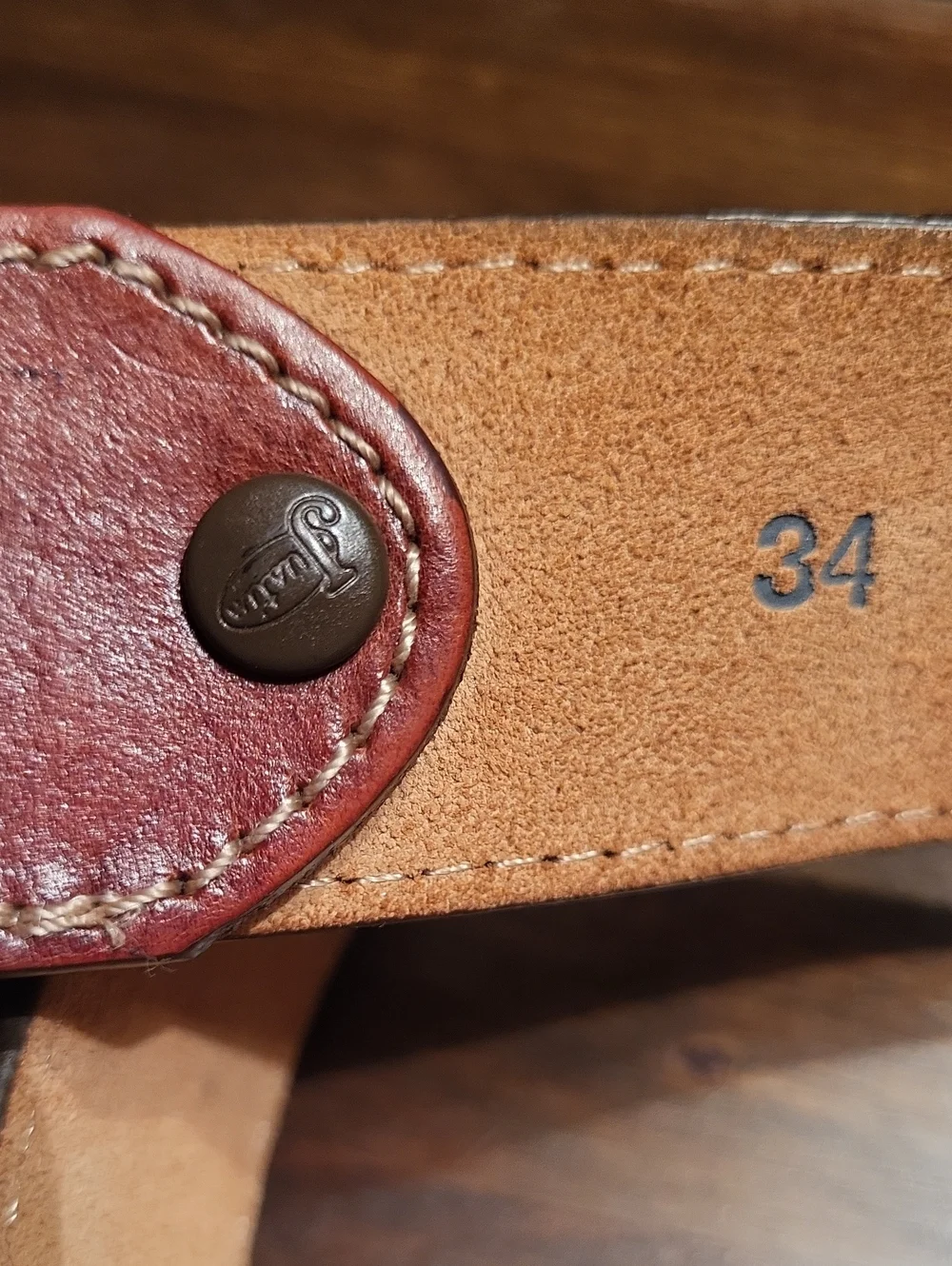 Justin Leather Belt